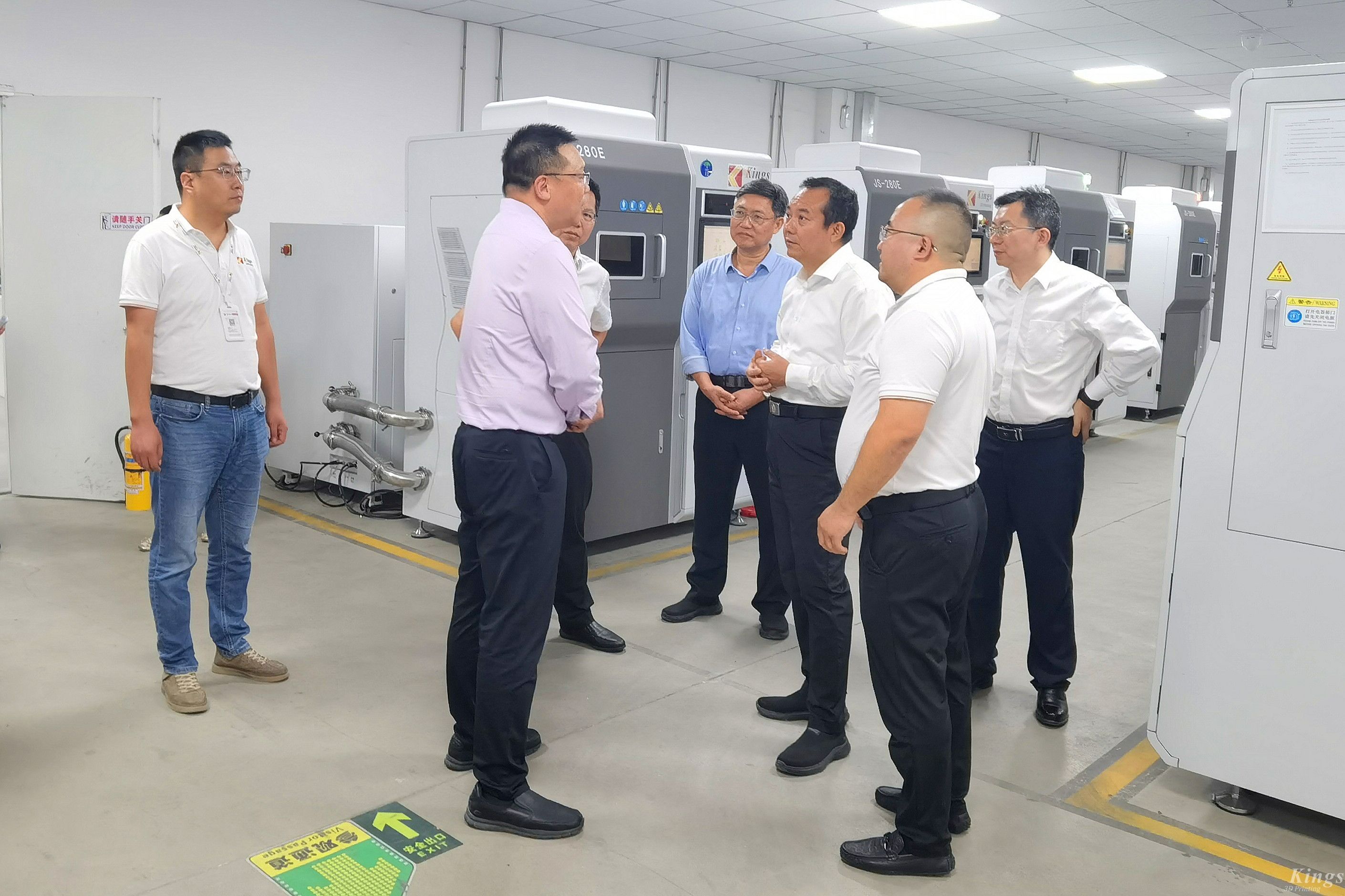 珠海市委書記陳勇一行蒞臨金石三維珠海生產基地開展調研 珠海市委書記陳勇一行蒞臨金石三維珠海生產基地開展調研